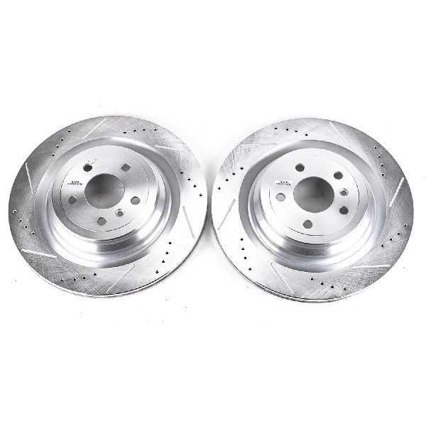 2014-2016 Mercedes-Benz GL550 Disc Brake Rotor Set - Rear (Powerstop)
