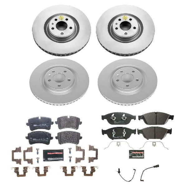 2016-2018 Audi A6 Disc Brake Kit - Front and Rear (Powerstop)