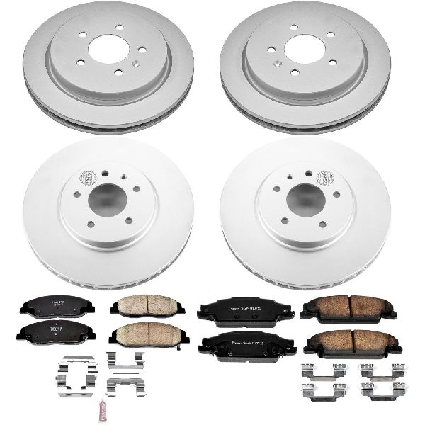 2009-2011 Cadillac STS Disc Brake Kit - Front and Rear (Powerstop)