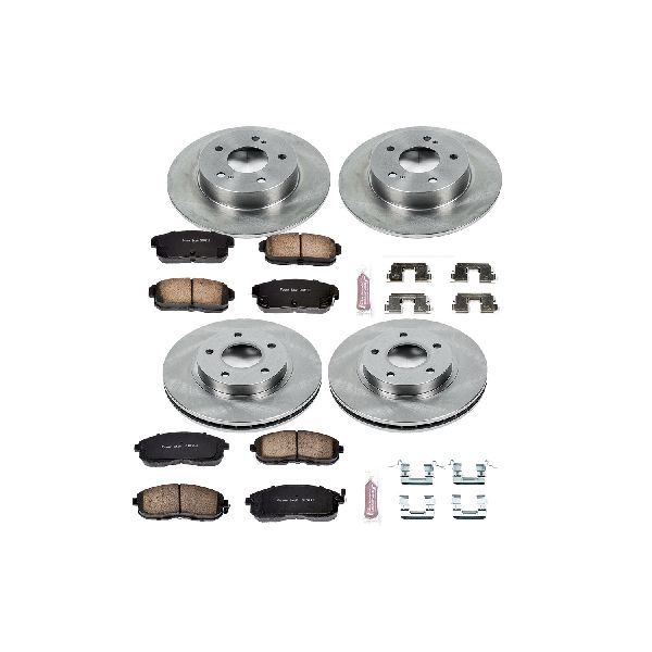 2001 INFINITI I30 Disc Brake Kit - Front and Rear (Powerstop)