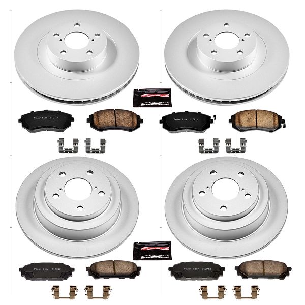 2004-2008 Subaru Forester Disc Brake Kit - Front and Rear (Powerstop)