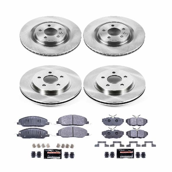 2011-2014 Ford Mustang Disc Brake Kit - Front and Rear (Powerstop)