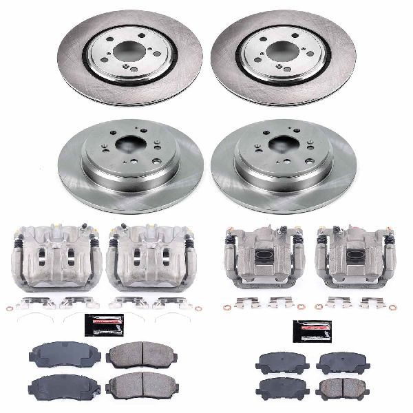 2015-2017 Honda Odyssey Disc Brake Kit - Front and Rear (Powerstop)