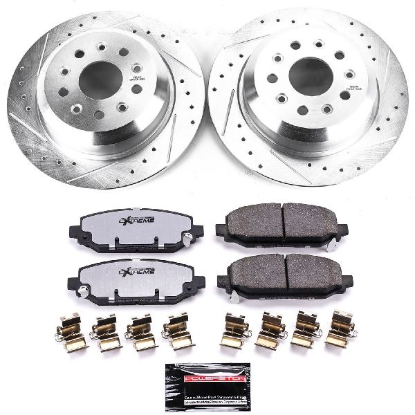 2018-2024 Jeep Wrangler Disc Brake Kit - Rear (Powerstop)