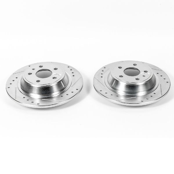 2013-2016 Lincoln MKZ Disc Brake Rotor Set - Rear (Powerstop)