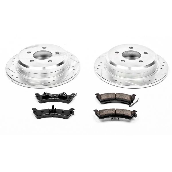 1993-1998 Jeep Grand Cherokee Disc Brake Kit - Rear (Powerstop)