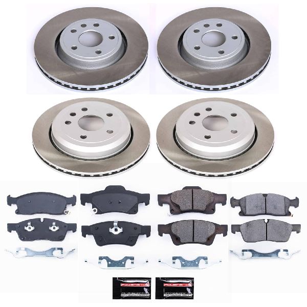 2021-2024 Dodge Durango Disc Brake Kit - Front and Rear (Powerstop)