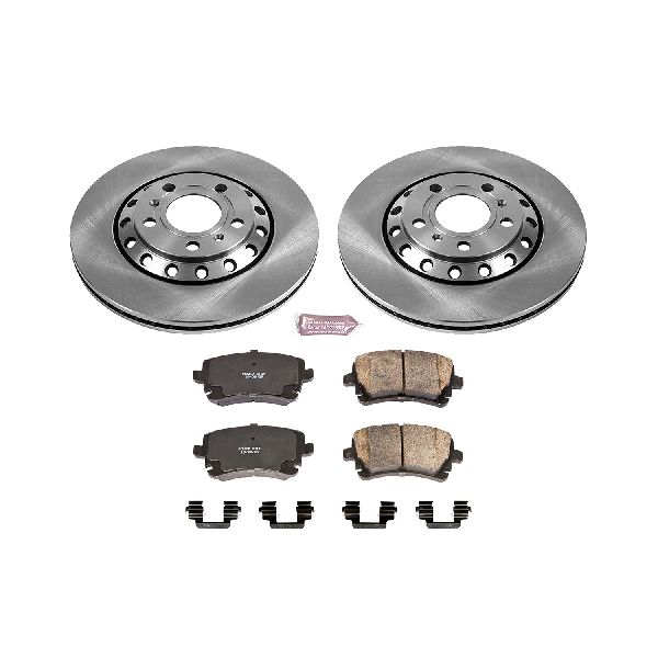 2003-2010 Audi A8 Quattro Disc Brake Kit - Rear (Powerstop)