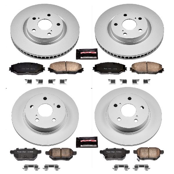 2011-2016 Scion tC Disc Brake Kit - Front and Rear (Powerstop)
