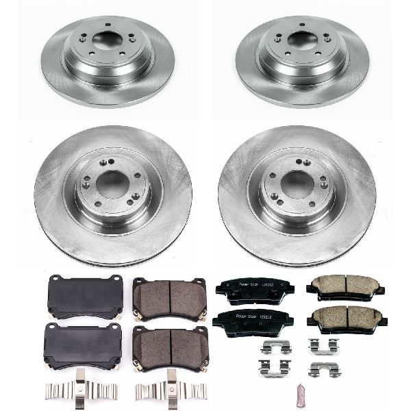 2012-2014 Hyundai Genesis Disc Brake Kit - Front and Rear (Powerstop)