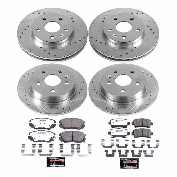 2016 Chevrolet Malibu Limited Disc Brake Kit - Front and Rear (Powerstop)