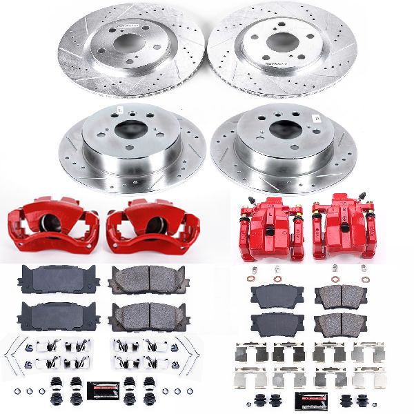2013-2018 Lexus ES300h Disc Brake Kit - Front and Rear (Powerstop)