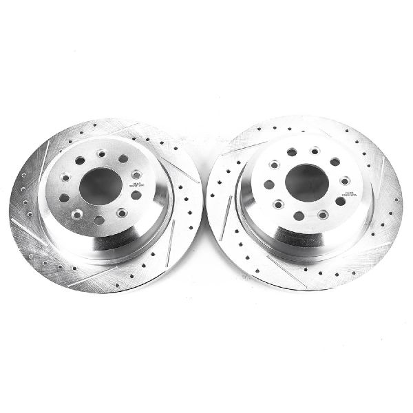 2018-2024 Jeep Wrangler Disc Brake Rotor Set - Rear (Powerstop)