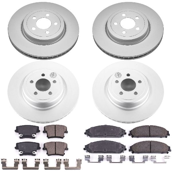 2006-2008 Dodge Magnum Disc Brake Kit - Front and Rear (Powerstop)