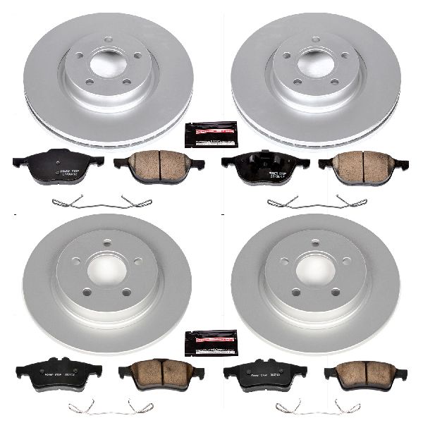 2006-2011 Volvo S40 Disc Brake Kit - Front and Rear (Powerstop)
