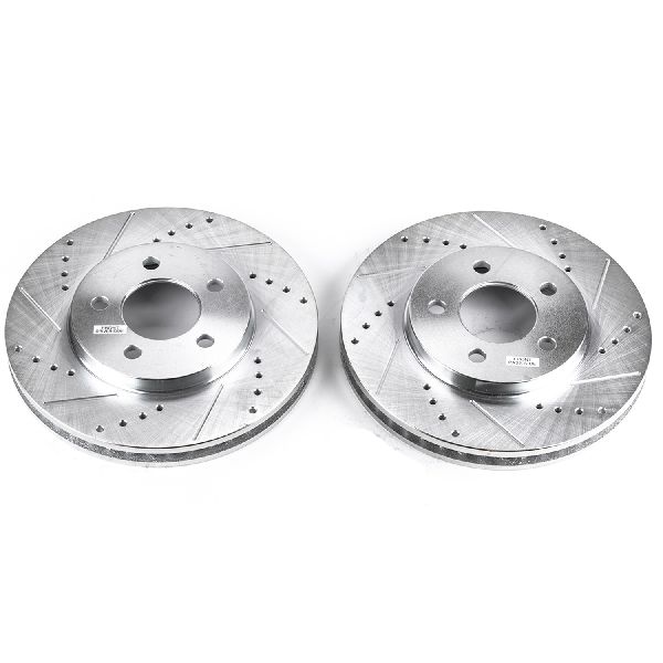 2005-2010 Ford Mustang Disc Brake Rotor Set - Front (Powerstop)