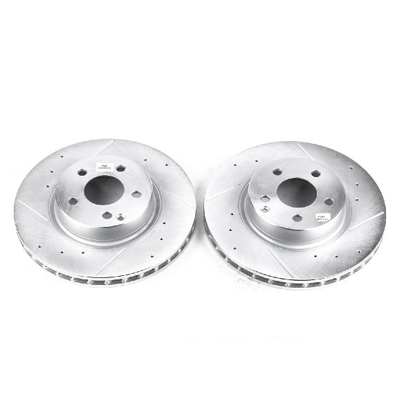 2003-2006 Mercedes-Benz E500 Disc Brake Rotor Set - Front (Powerstop)
