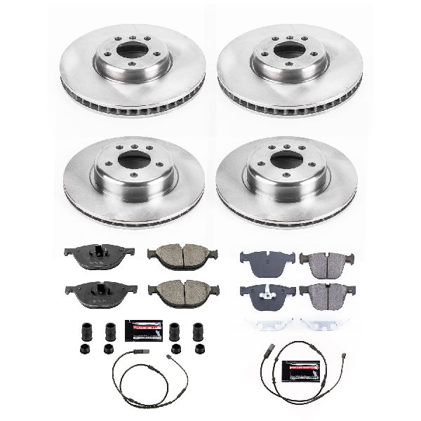 2011-2015 BMW 740i Disc Brake Kit - Front and Rear (Powerstop)
