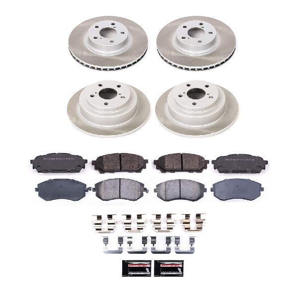 2005-2006 Saab 9-2X Disc Brake Kit - Front and Rear (Powerstop)