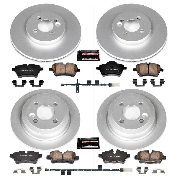 2012-2015 Mini Cooper Disc Brake Kit - Front and Rear (Powerstop)