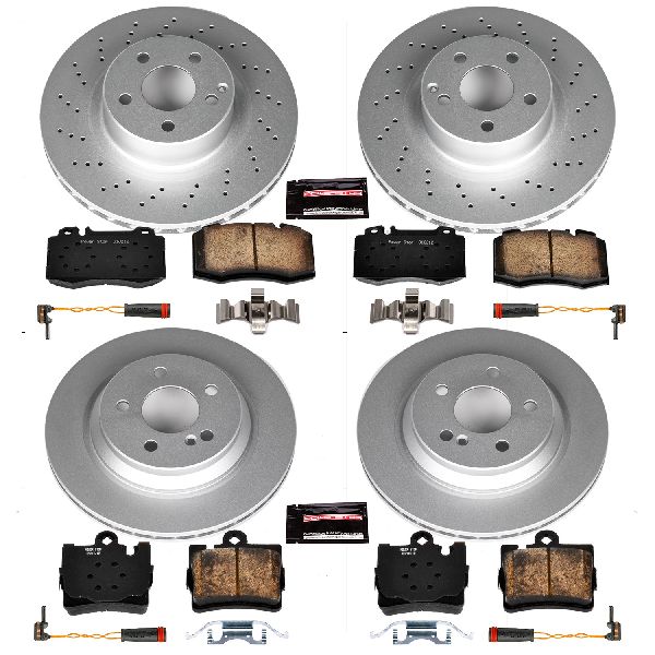 2000-2003 Mercedes-Benz S500 Disc Brake Kit - Front and Rear (Powerstop)