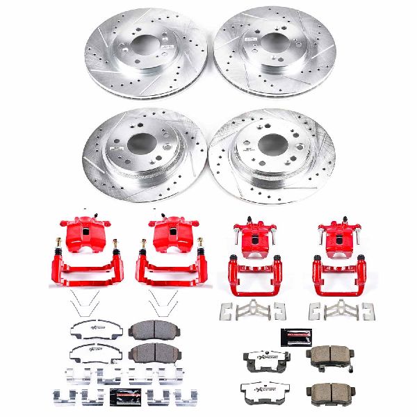 2002-2004 Acura RL Disc Brake Kit - Front and Rear (Powerstop)