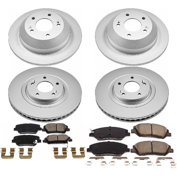 2017-2018 Hyundai Santa Fe Disc Brake Kit - Front and Rear (Powerstop)