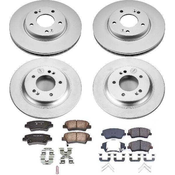 2018 Hyundai Elantra GT Disc Brake Kit - Front and Rear (Powerstop)