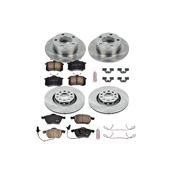 1998-2004 Audi A6 Disc Brake Kit - Front and Rear (Powerstop)