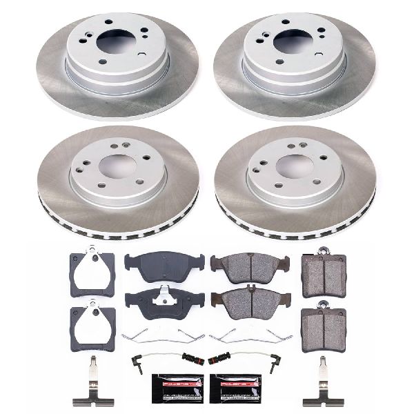 1996-2000 Mercedes-Benz C280 Disc Brake Kit - Front and Rear (Powerstop)
