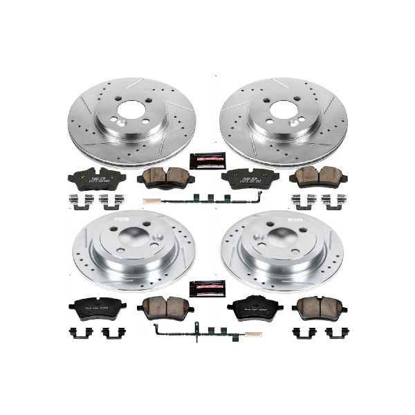 2007-2010 Mini Cooper Disc Brake Kit - Front and Rear (Powerstop)