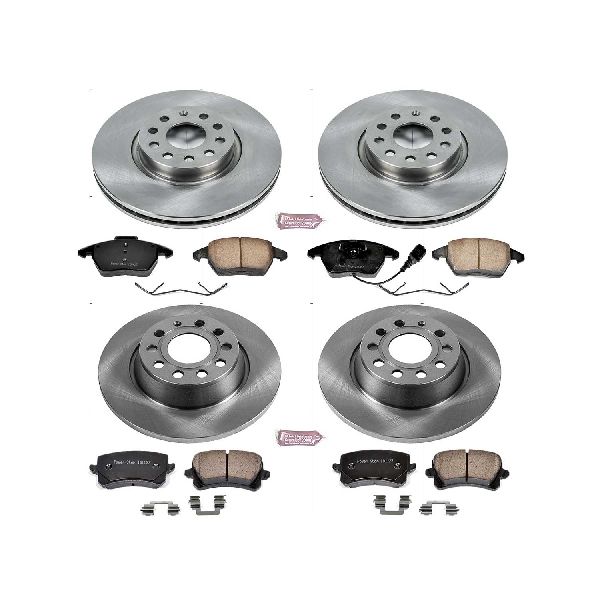 2009-2017 Volkswagen CC Disc Brake Kit - Front and Rear (Powerstop)