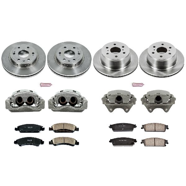 2008-2014 Chevrolet Tahoe Disc Brake Kit - Front and Rear (Powerstop)