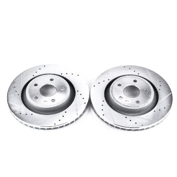 2006-2010 Jeep Grand Cherokee Disc Brake Rotor Set - Front (Powerstop)