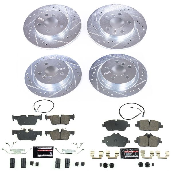2014-2021 BMW i3 Disc Brake Kit - Front and Rear (Powerstop)