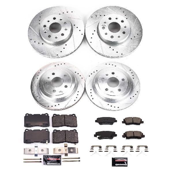 2019 Cadillac CTS Disc Brake Kit - Front and Rear (Powerstop)