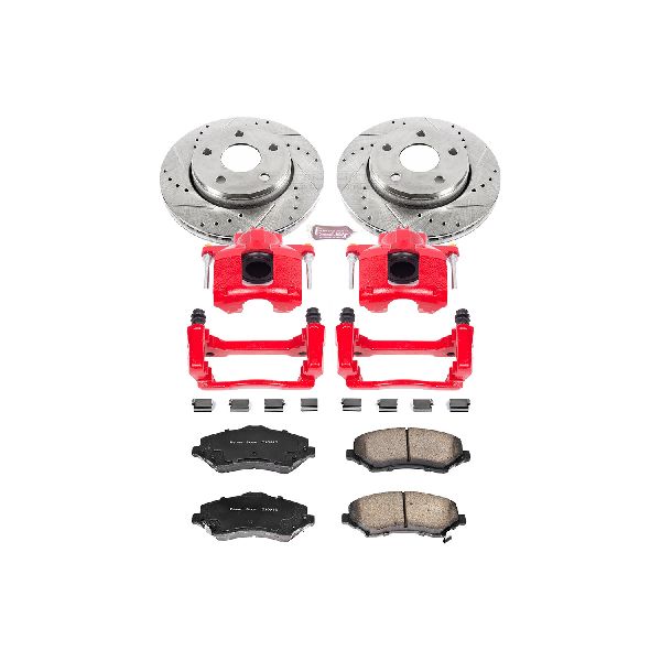 2007-2017 Jeep Wrangler Disc Brake Kit - Front (Powerstop)