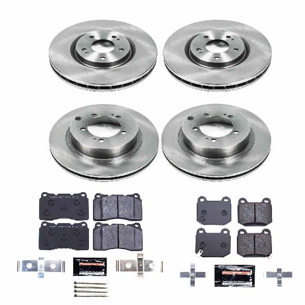 2003-2006 Mitsubishi Lancer Disc Brake Kit - Front and Rear (Powerstop)