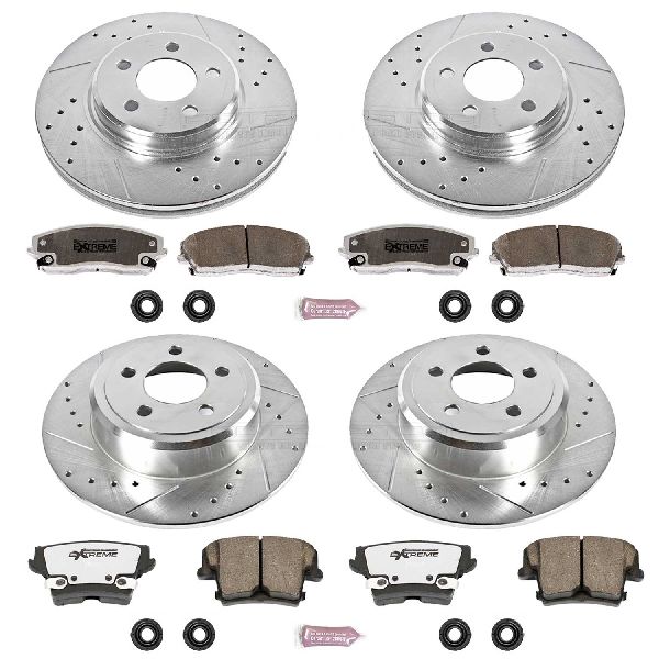 2005-2008 Dodge Magnum Disc Brake Kit - Front and Rear (Powerstop)