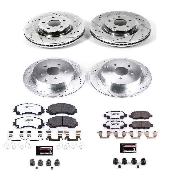 2014-2024 INFINITI Q50 Disc Brake Kit - Front and Rear (Powerstop)