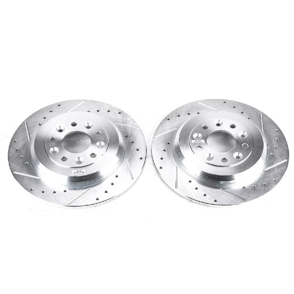 2009-2019 Ford Flex Disc Brake Rotor Set - Rear (Powerstop)