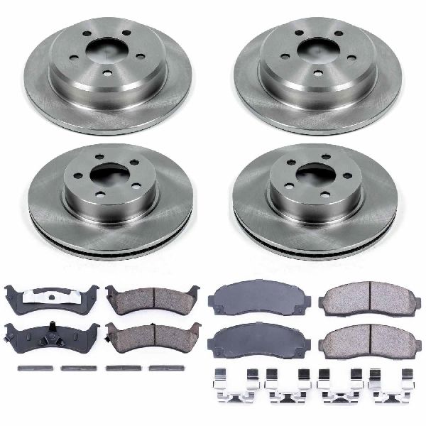 2001-2002 Ford Explorer Sport Disc Brake Kit - Front and Rear (Powerstop)
