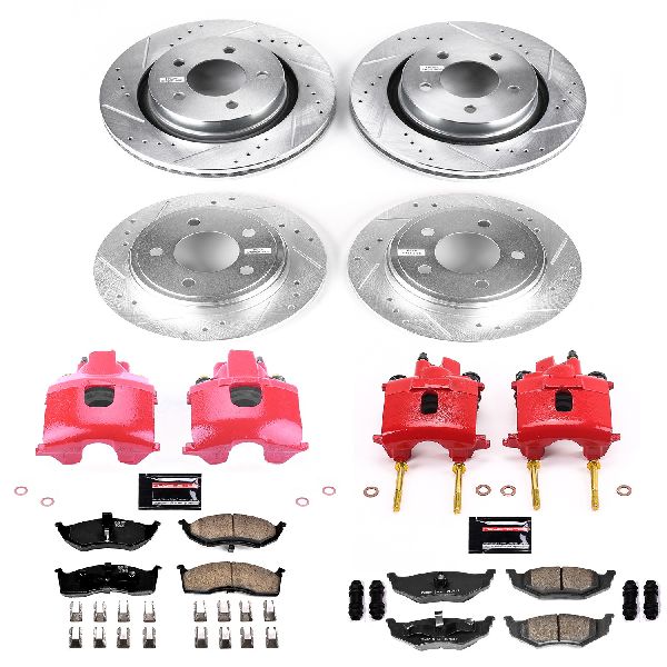 2000-2004 Dodge Intrepid Disc Brake Kit - Front and Rear (Powerstop)