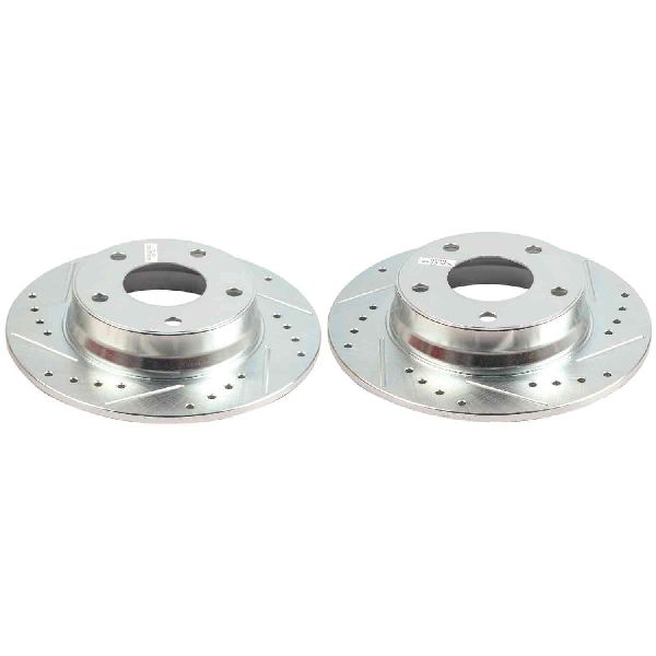 2020-2025 Nissan Sentra Disc Brake Rotor Set - Rear (Powerstop)