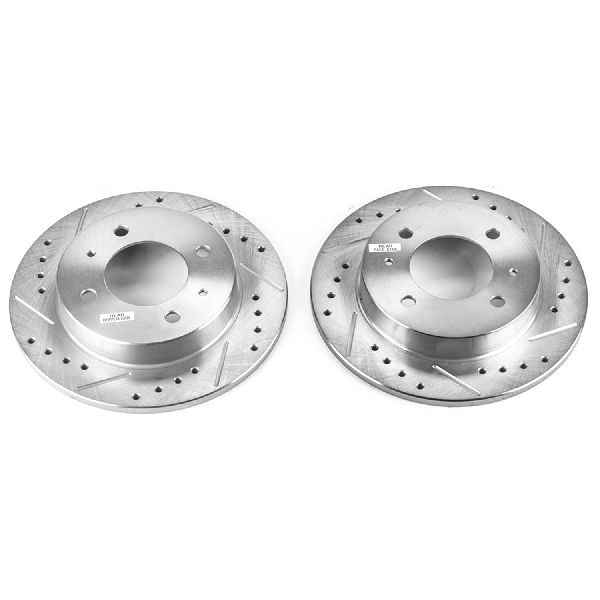 1997-2001 Hyundai Tiburon Disc Brake Rotor Set - Rear (Powerstop)