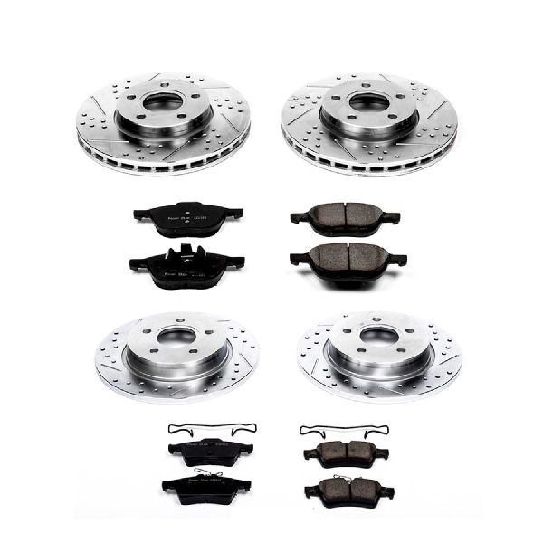 2012-2018 Ford Focus Disc Brake Kit - Front and Rear (Powerstop)