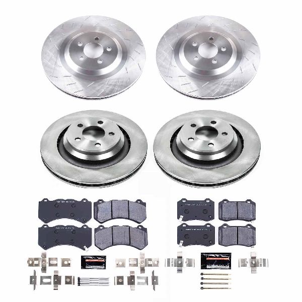 2015-2020 Dodge Charger Disc Brake Kit - Front and Rear (Powerstop)