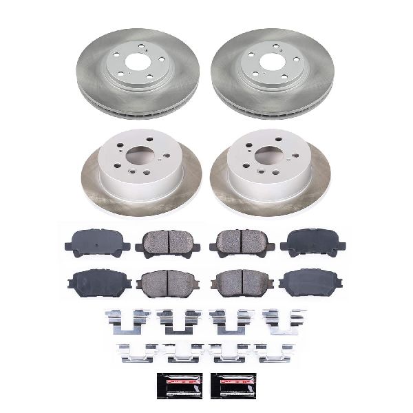 2002-2004 Toyota Camry Disc Brake Kit - Front and Rear (Powerstop)