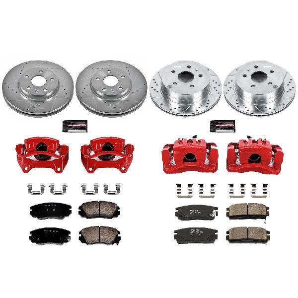 2010-2017 Chevrolet Equinox Disc Brake Kit - Front and Rear (Powerstop)