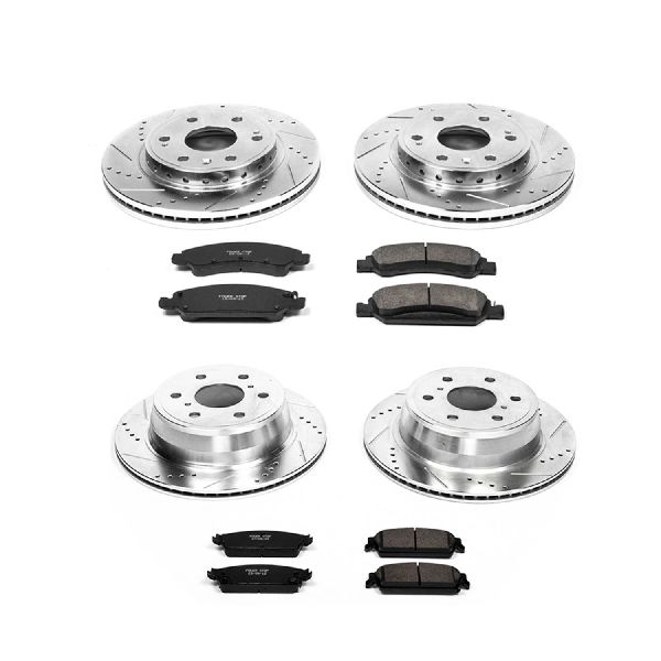 2007-2014 Chevrolet Tahoe Disc Brake Kit - Front and Rear (Powerstop)